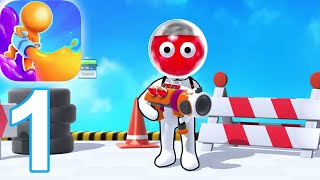 Dye Hard - Color War Gameplay Walkthrough Part 1 (iOS Android) screenshot 5
