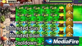 PLANTS VS ZOMBIES MOD APK - UNLIMITED SUN & NO COOLDOWN screenshot 5
