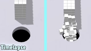 Color Hole 3D Timelapse - Level 1-100 Gameplay (Android/IOS) screenshot 2