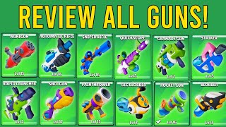 REVIEW ALL GUNS! - DYE HARD - COLOR WAR screenshot 3