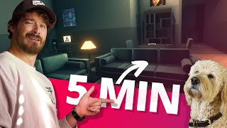 How To Make A 3D Game In 5 Minutes (Unity Tutorial) screenshot 1