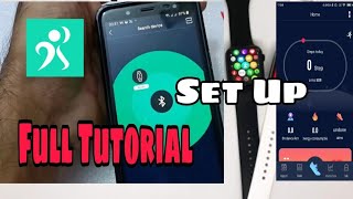 How To SetUp HryFine App | HryFine Smart Watch Use Details Setting Up HryFine screenshot 1